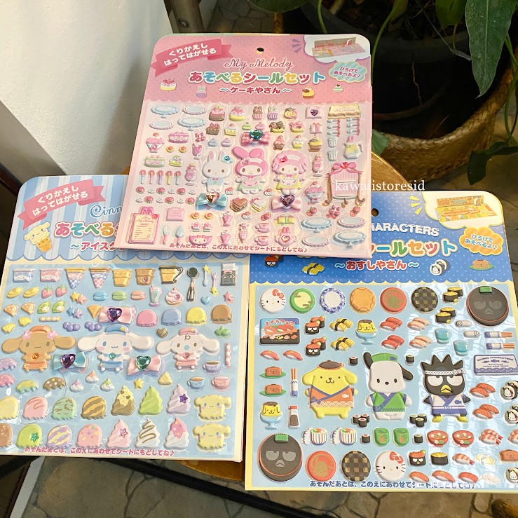 

Stiker Besar Karakter Kartun Sanrio My Melody Kuromi Cinnamorol Sticker Tempelan Hp Label Lucu Unik Kado Gift Hadiah