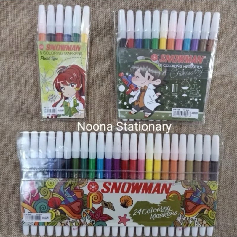

Spidol Snowman Warna