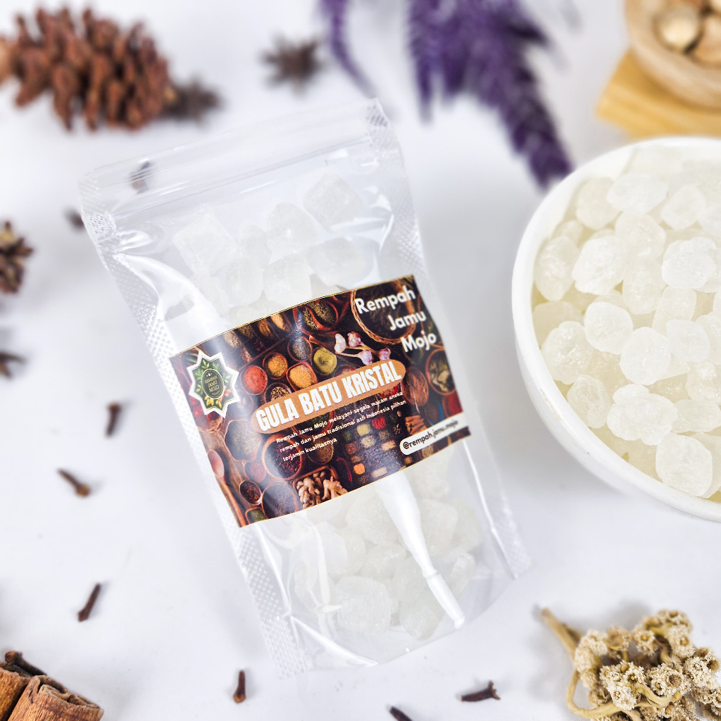 

Gula Batu Kristal 100gr Kualitas Premium JSR