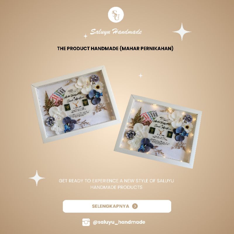 Mahar Akrilik/Mahar Pernikahan/Mahar/Simbolis Mahar/Replika mahar/mahar nikahan/pernikahan