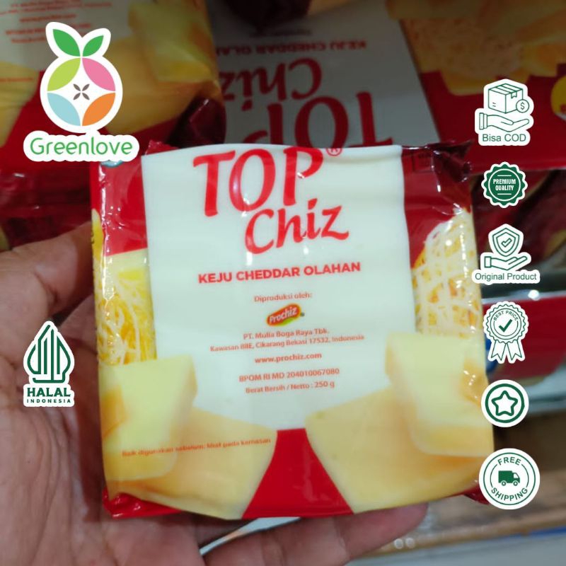 

keju top chiz / keju parut / keju enak