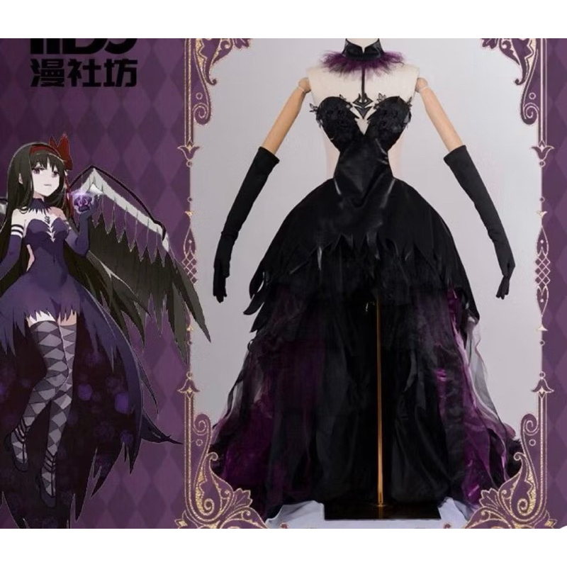 Costume Devil Homura Akemi Cosplay