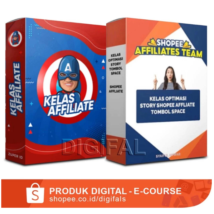 Rahasia Sukses Shopee Affiliate - Paket Kelas Optimasi Story & Kelas Affiliate