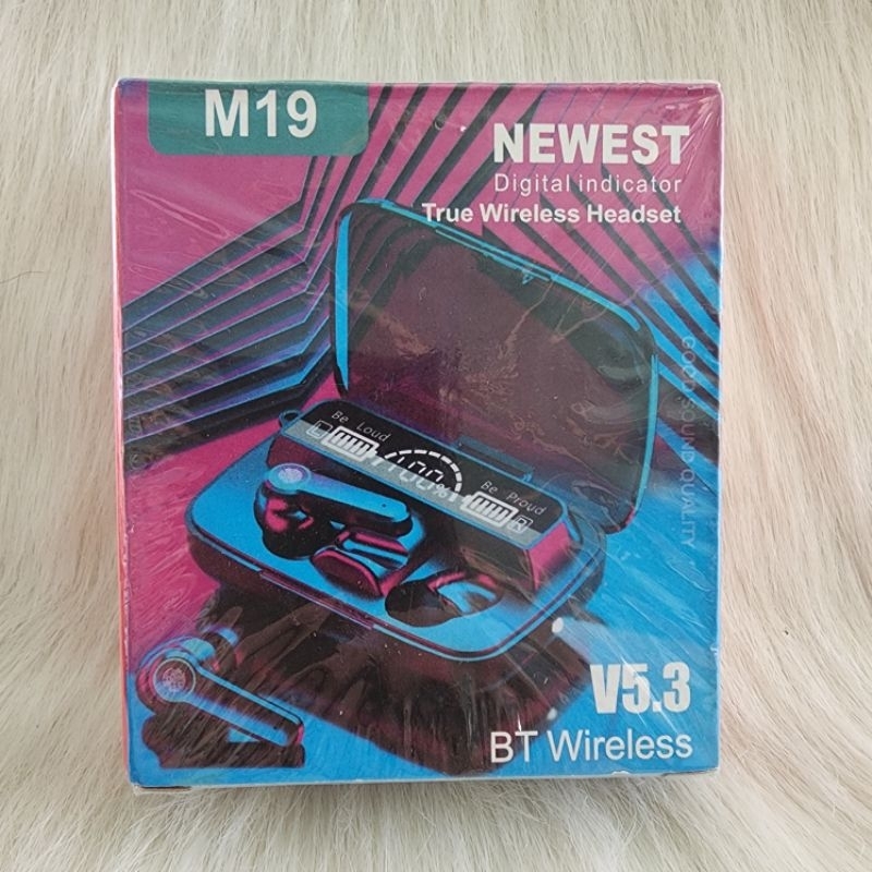 Headset Tws Bluetooth M19