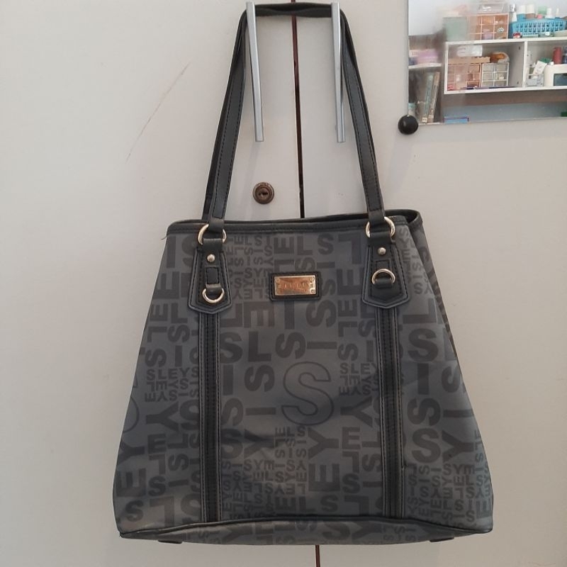 PRELOVED Tote Bag SISLEY Hitam Besar