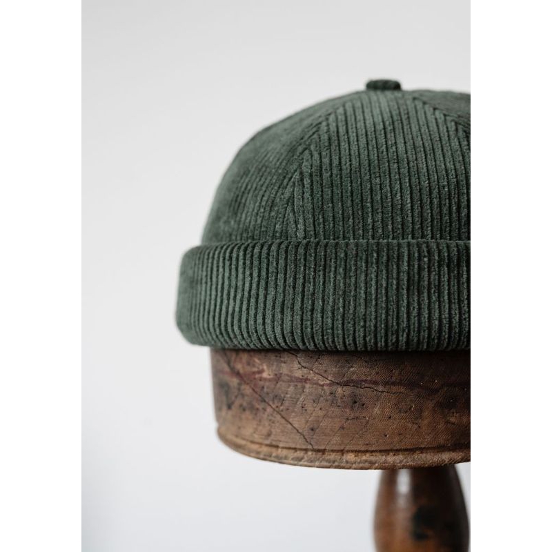 Topi peci pria/Topi mikihat corduroy Dewasa