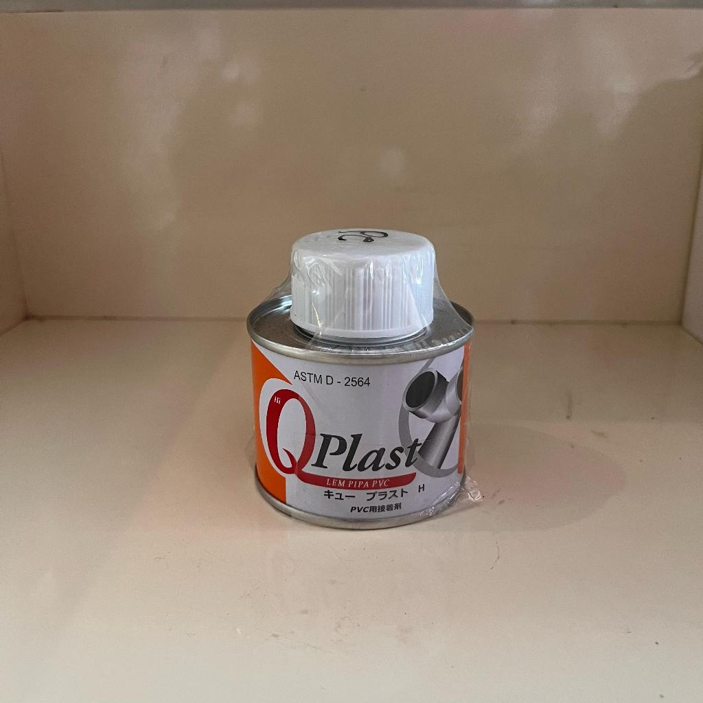 Qplast Lem Pralon / Lem PVC Qplast / Lem Pipa Air PVC & Sambungan Pralon