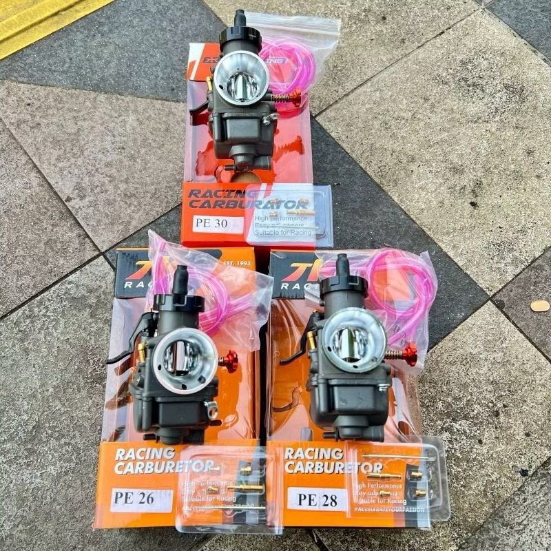 Karburator TK RACING  Carbu Karbulator Carburator TK Racing PE 24 PE 26 PE28 PE 30 Set selang pembua
