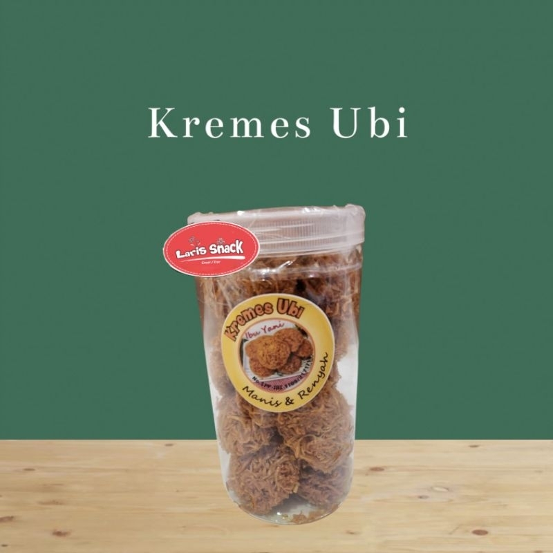 

Kremes Ubi Gula Merah Manis Renyah Toples