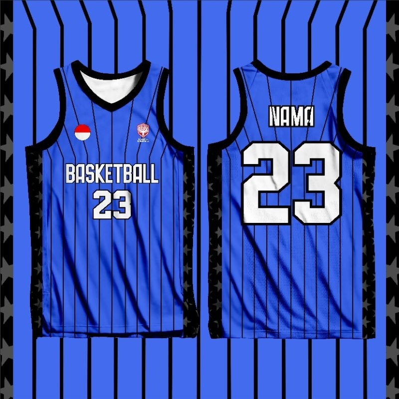 Jersey Basket Custom  – Baju Basket Keren Bahan Dryfit Premium | Bisa Nama & Nomor Sendiri