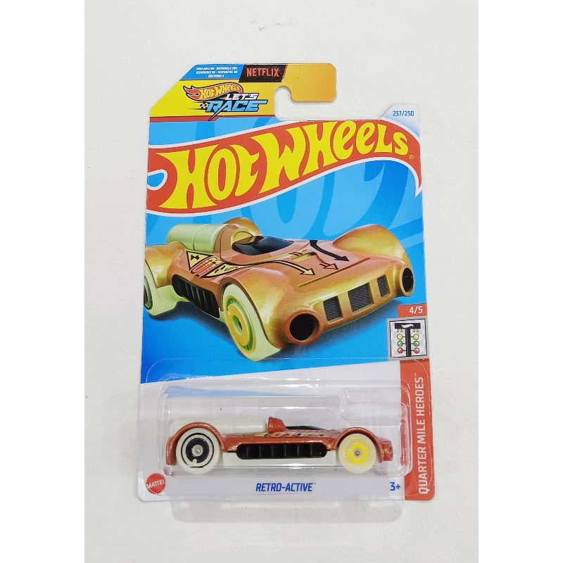 Hot Wheels : Retro-Active (Glow in The Dark)