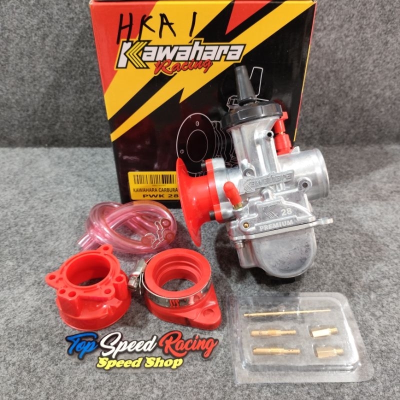 KARBURATOR + VELOCITY PWK KAWAHARA KARBU PWK 28mm UNIVERSAL ORIGINAL KAWAHARA