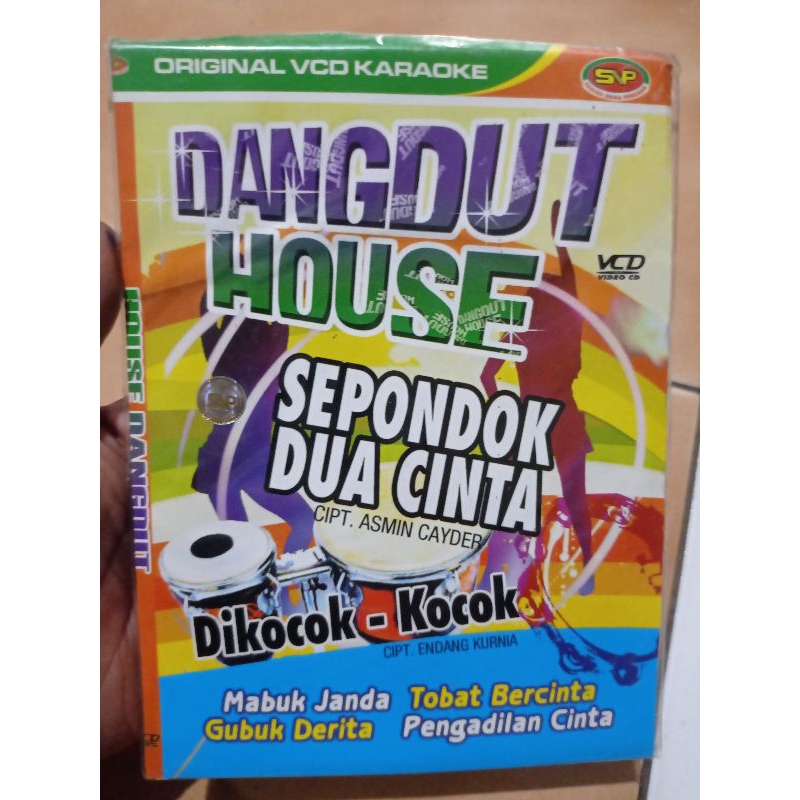 KASET VCD original karaoke dangdut house - terpopuler