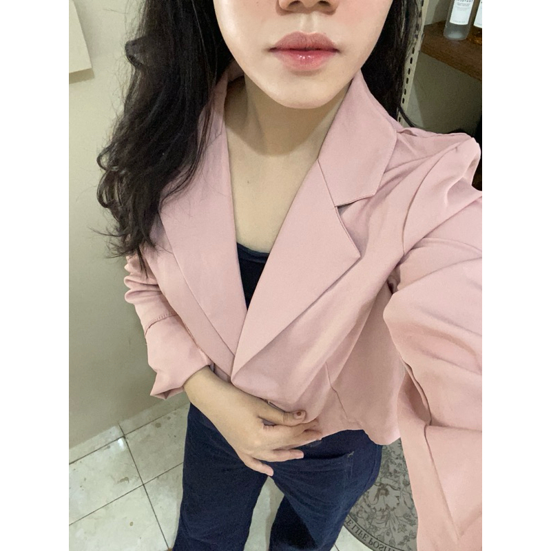 BELGAN PRELOVED JAS PINK WANITA