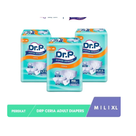 DR.P ADULT DIAPERS CERIA | PAMPERS POPOK DEWASA PEREKAT