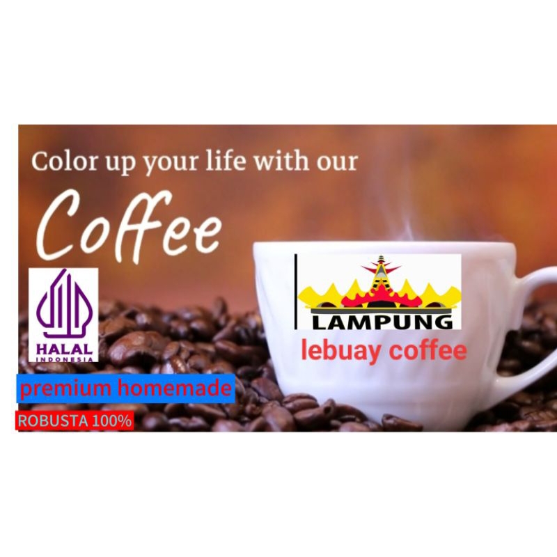 

kopi ROBUSTA Lampung 200gr(homemade premium Lampung asli