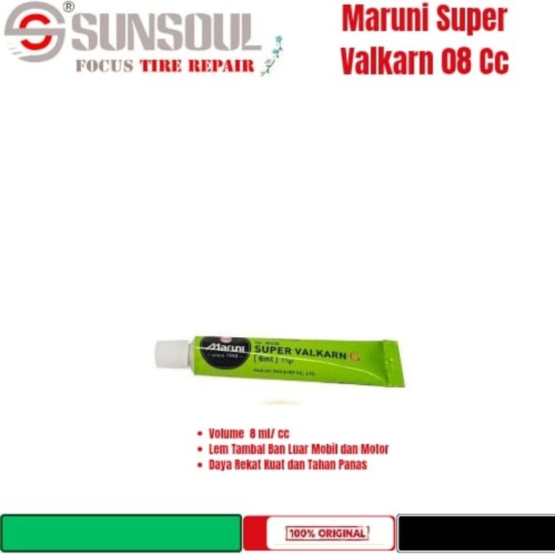 Maruni Super Valkarn 8 cc- Lem Tambal Ban Tiptop Ban luar