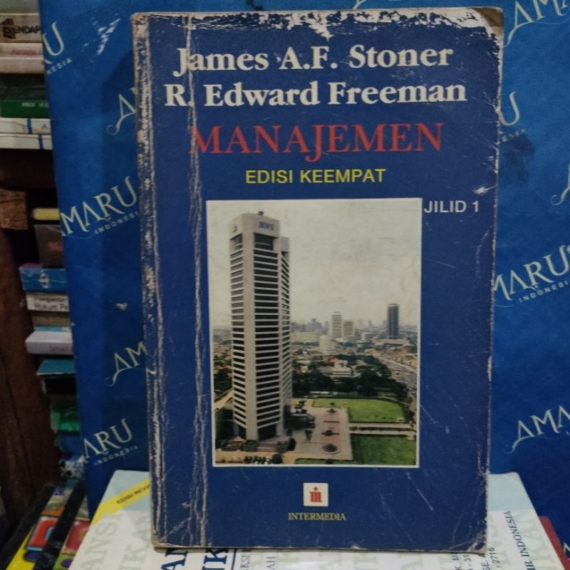 ORIGINAL MANAJEMEN EDISI KE-4 JILID 1 JAMES AF STONER