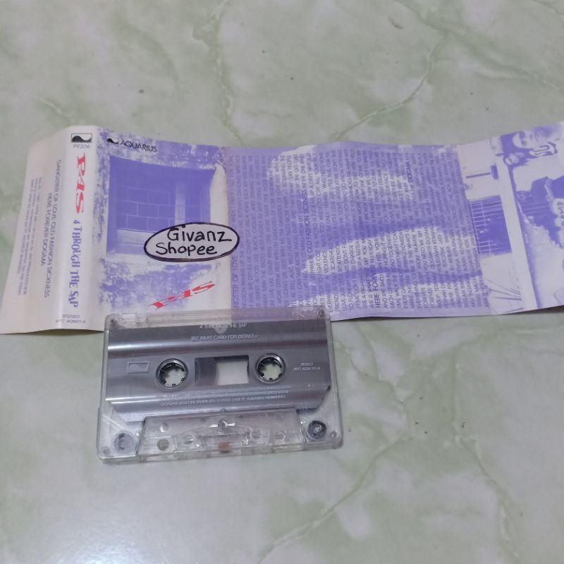 Kaset pita Pas Band - 4 through the sap