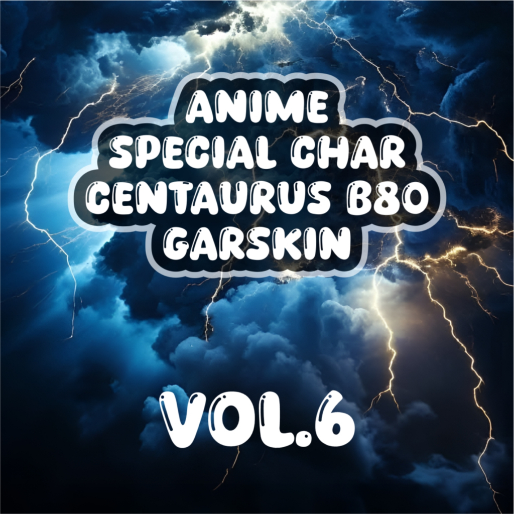 

ANIME STICKER SPECIAL CHAR CENTA B80 (VOL.6)