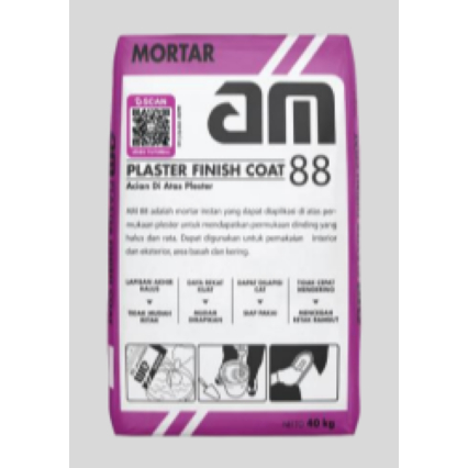 AM 88 ACIAN DIATAS PLESTER BATA RINGAN 40 KG