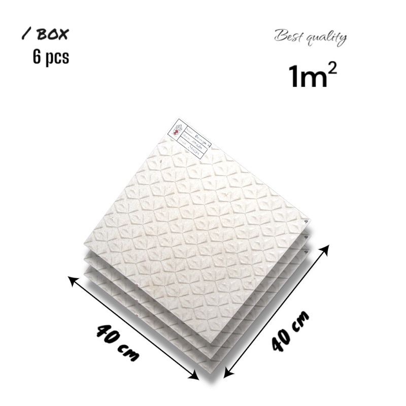 Keramik Lantai 40x40 Dewajik Grey Keramik Mulia Ceramic Kasar Grade A Isi 6pcs