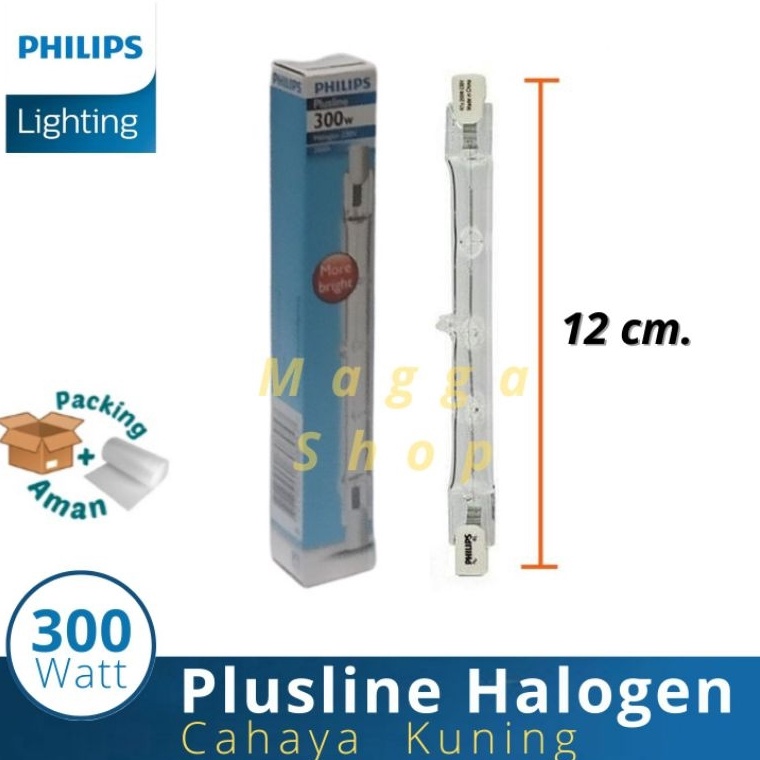 55MURAH MERIAH PHILIPS LAMPU HALOGEN STICK 5W  PHILIPS HALOGEN STICK PHILIPS PLUSLINE HALOGEN STICK 