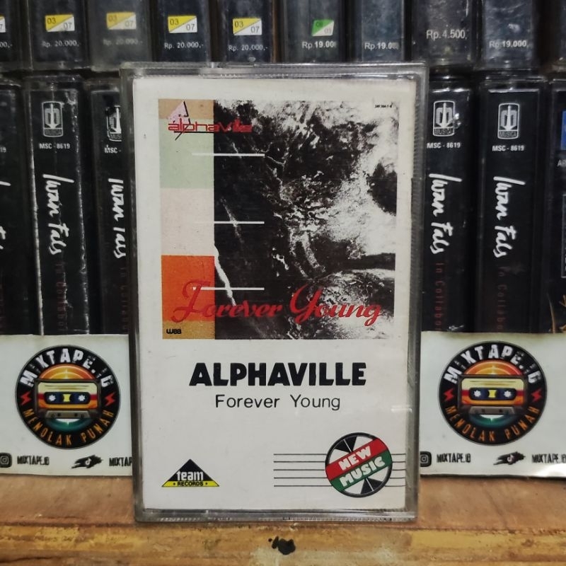 Kaset Pita - Alphaville - Forever Young - Radio Tape - Kaset - Radio - Pemutar Kaset - Retro - Class