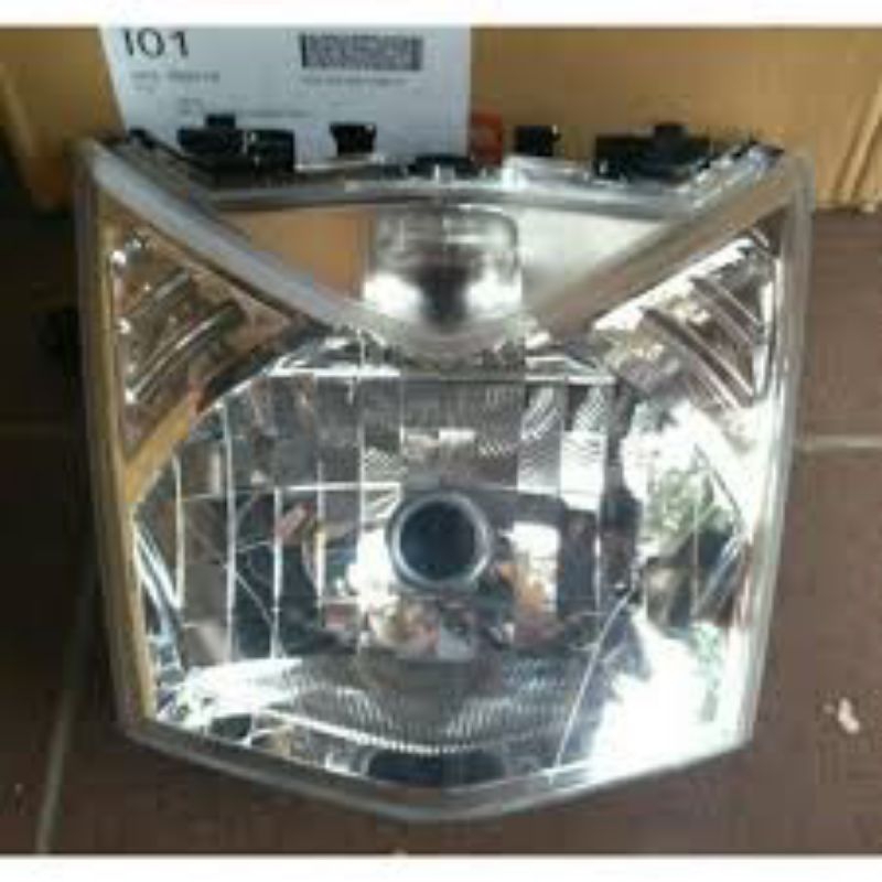 Lampu Depan Beat Karbu 2008 2009 2010 2011 reflektor headlamp  lampu head lamp light senja motor kar