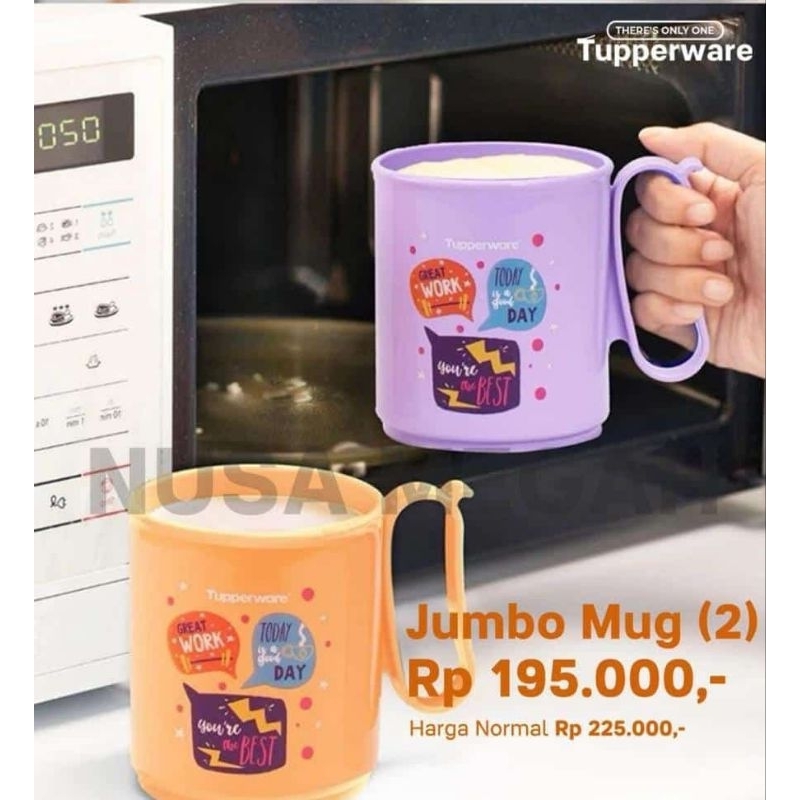 jumbo mug tupperware