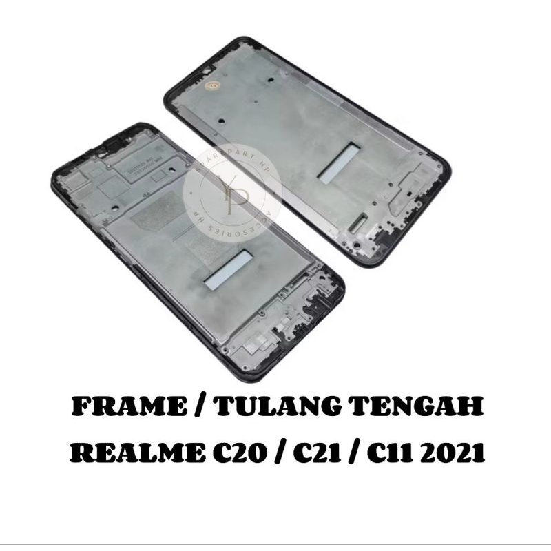 FRAME LCD/TATAKAN LCD REALME C20/C21/C11 2021 ORI