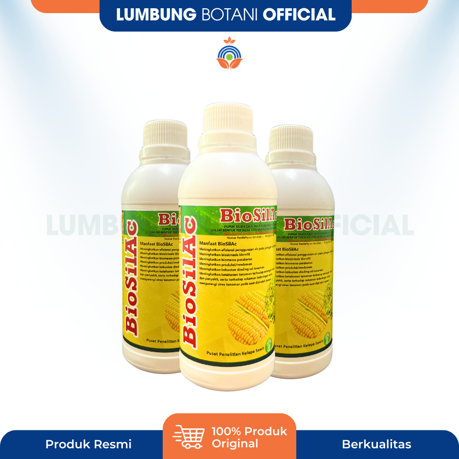 Biosilac Pupuk Silika Cair Murni Silica Organik/ Kualitas Baik