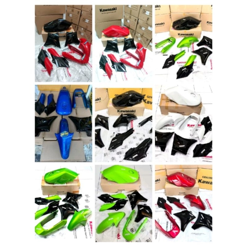 Body set full cover body Ninja 150 R SS Original kawasaki