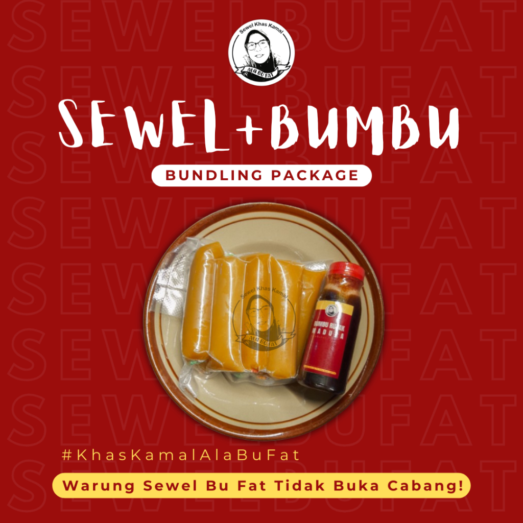 

Sewel Lilin dan Bumbu Rujak | Rujak Cireng Cilok Siwil Madura | Warung Sewel Bu Fat