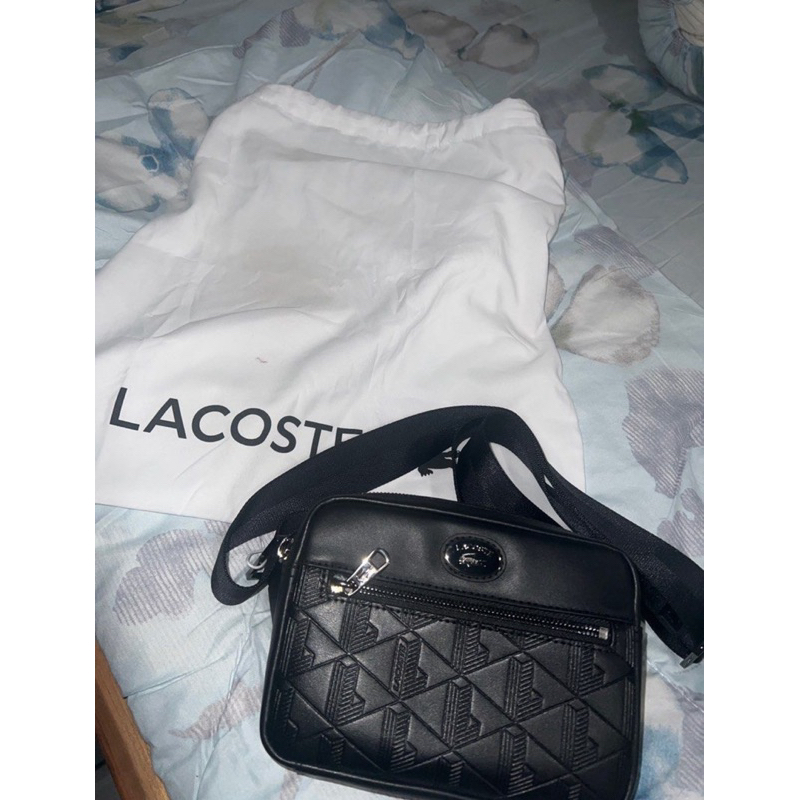 Tas Slingbag Lacoste Ori 100% - Harga Terbaru Fashion Pria