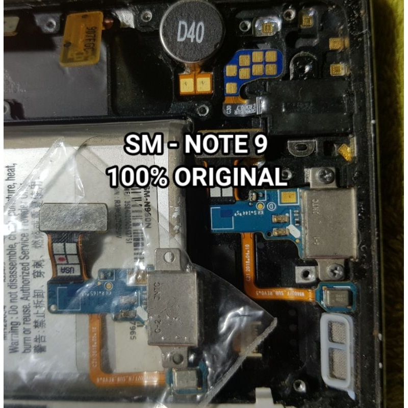 Board Charger Usb papan cas Samsung Note 9 N960 Ori Copotan