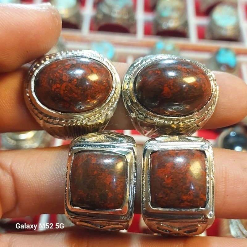 Cincin Badar Besi Merah Cabe Nempel Magnet super kuat