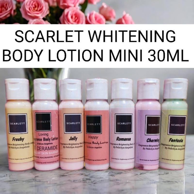 Scarlett whitening body lotion mini 30ml