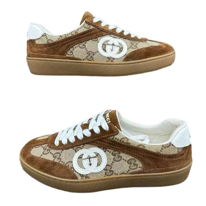 Gucci Lido Series Double G Retro Casual Skateboarding Shoes for Men and Women 361