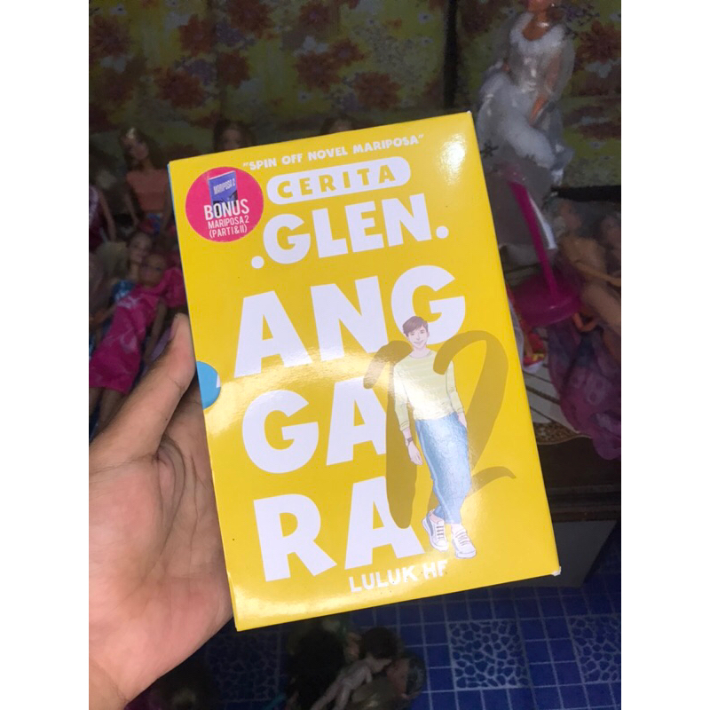 NOVEL 12 CERITA GLEN ANGGARA ORIGINAL PRELOVED / buku novel romantis remaja sekolah bekas second lik