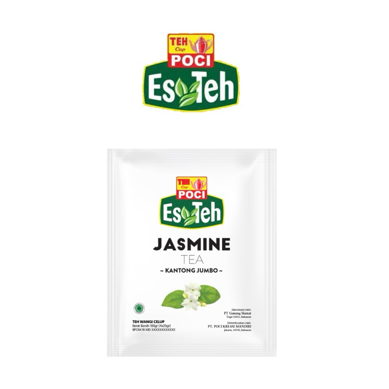 

TEH POCI KANTONG JUMBO KEMASAN 1 BALL JASMINE