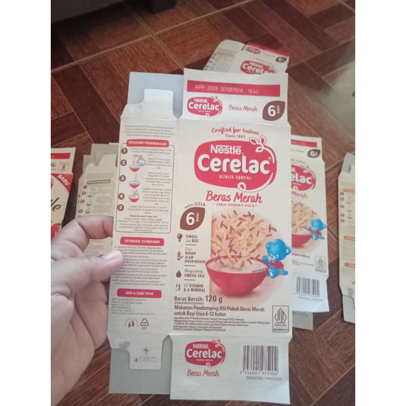 

KARDUS BEKAS BUBUR CERELAC