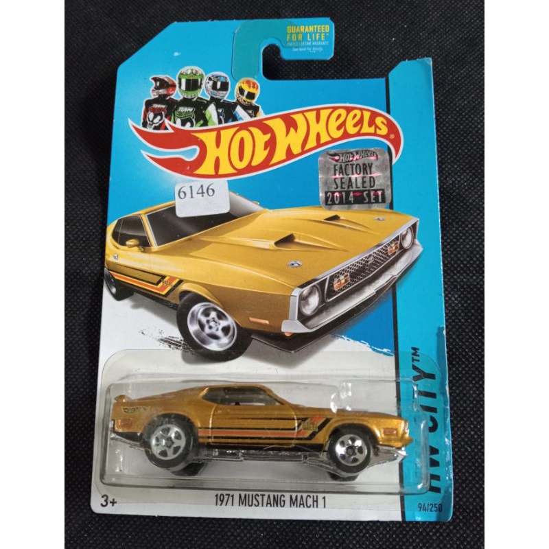 HOT WHEELS 1971 FORD MUSTANG MACH 1 FACTORY SEALED