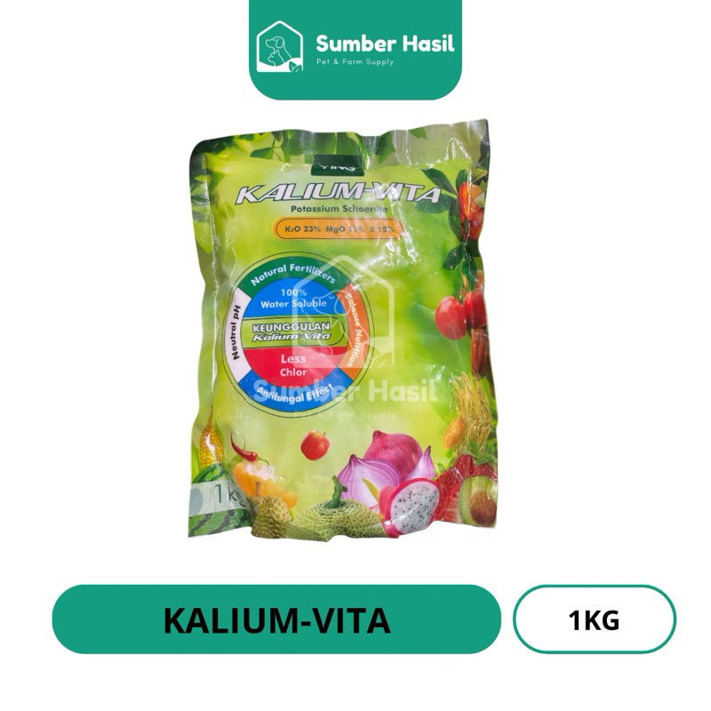 PUPUK VITAMIN KALIUM VITA 1KG PEMANIS BUAH KALIUM VITA LAOYING ORIGINAL