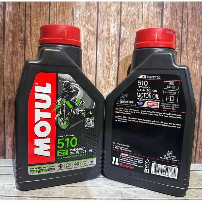 Oli Samping 2T Motul 510 1 Liter / Motul 2T oli samping
