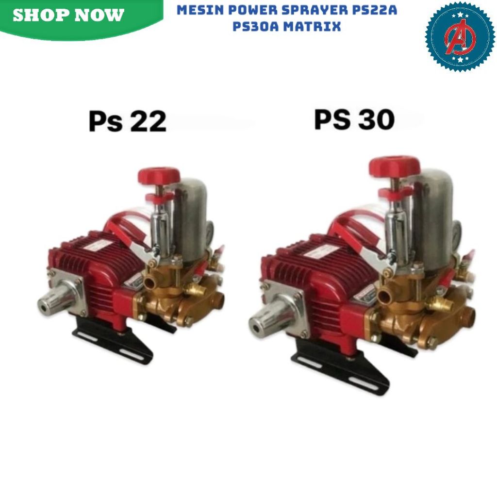 Mesin Power Sprayer PS22A PS30A MATRIX / Mesin Steam Cuci Motor Mobil PS 22 30 A - Alat Pompa Air Cu