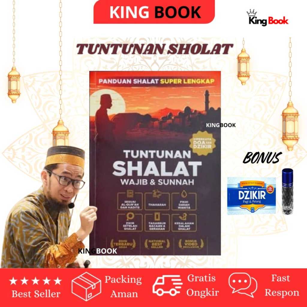 Buku Tuntunan Sholat Wajib dan Sunnah Adi Hidayat Buku Panduan Lengkap Shalat