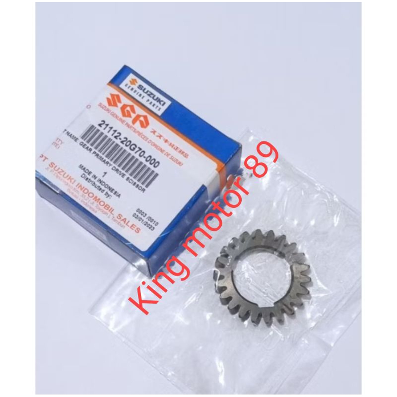 Gear gir gigi primer primery primary gigi nanas titip Suzuki Shogun 125 sp Arashi FD FL original sgp