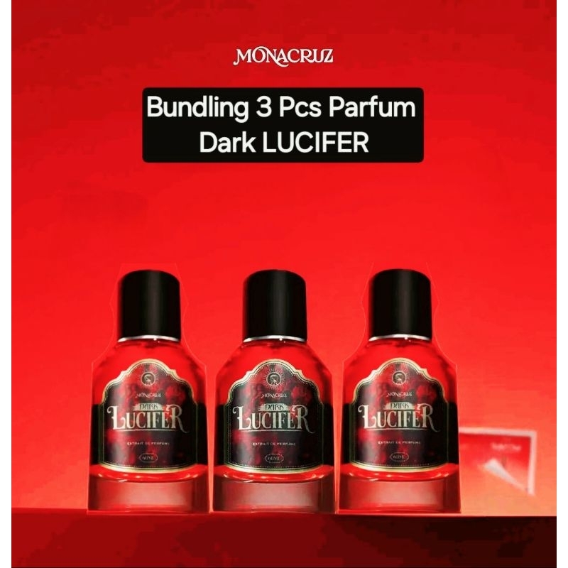 Bundling 3 Pcs Parfum Dark Lucifer Parfum Pria - Parfum Lucifer Original