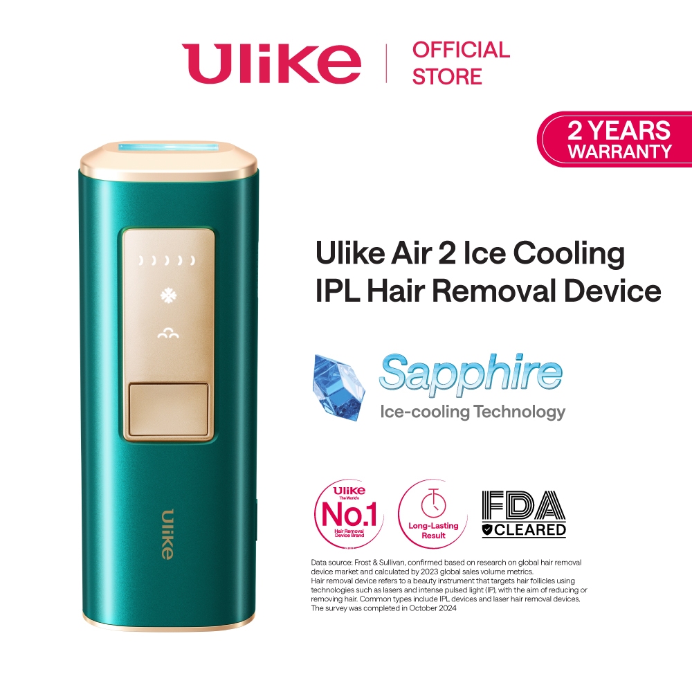 Ulike Air 2 Ice Cooling IPL Hair Removal Device / Alat Penghilang Rambut